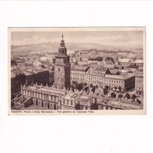 KRAKÓW WIDOK Z WIEŻY MARIACKIEJ WIDOKÓWKA A39655