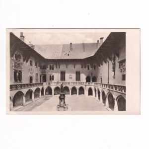 KRAKÓW DZIEDZINIEC BIBLIOTEKI JAGIELLOŃSKIEJ POCZTÓWKA A39658