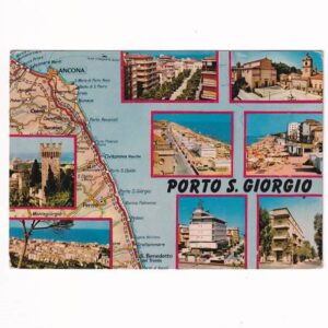 WŁOCHY PORTO S.GIORGIO MAPKA WIDOKÓWKA A39787