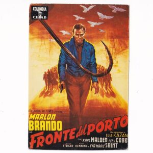 GWIAZDY KINA MARLON BRANDO "NA NABRZEŻACH" POCZTÓWKA A39805
