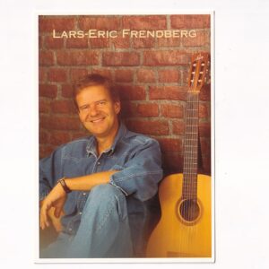 GWIAZDY MUZYKI LARS ERIC FRENDERG POCZTÓWKA A39824