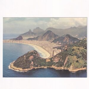 BRAZYLIA RIO DE JANERIO PLAŻA COPACABANA WIDOKÓWKA A39860