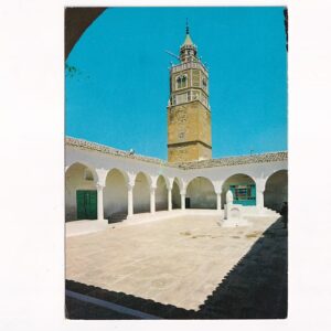 TUNEZJA TUNIS TESTOURA WIELKI MECZET WIDOKÓWKA A39868