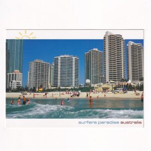 AUSTRALIA PLAŻA W SURFERS PARADISE WIDOKÓWKA A39908