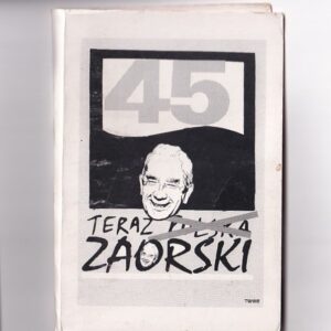 R.TWARDOCH KARYKATURA RYSZARDA ZAORSKIEGO DEDYKACJA ZESTAW POCZTÓWKA GRAF-4750