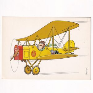 HENNING BUUS SAMOLOT PILOT POCZTÓWKA GRAF-4777