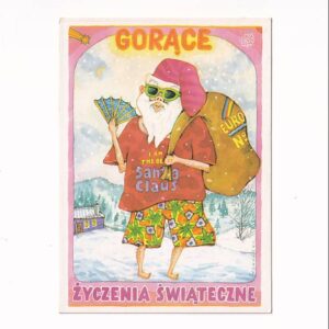 WOJCIECH KOŁYSZKO WESOŁYCH ŚWIĄT ŚW.MIKOŁAJ POCZTÓWKA GRAF-4794