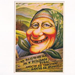 ST.KOCURKIEWICZ POZDROWIENIA Z GÓR HUMOR POCZTÓWKA GRAF-4832