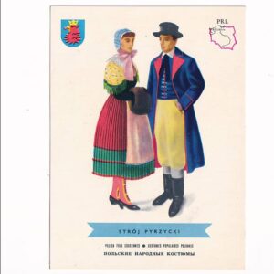 K.ZADORA-PRZYŁĘCKI ST.GRATKOWSKI-IBIS STROJE LUDOWE PYRZYCKI POCZTÓWKA GRAF-4847
