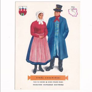 K.ZADORA-PRZYŁĘCKI ST.GRATKOWSKI-IBIS STROJE LUDOWE CHEŁMIŃSKI POCZTÓWKA GRAF-4863
