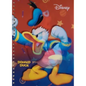 DISNEY KACZOR DONALD KARTKA Z SEGREGATORA 3D TRÓJWYMIAROWA 3D 1012
