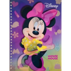 DISNEY MINNIE MOUSE KARTKA Z SEGREGATORA 3D TRÓJWYMIAROWA 3D 1015