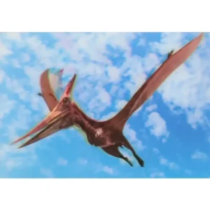 DINOZAURY PTERANODON 3D POCZTÓWKA TRÓJWYMIAROWA 3D 815