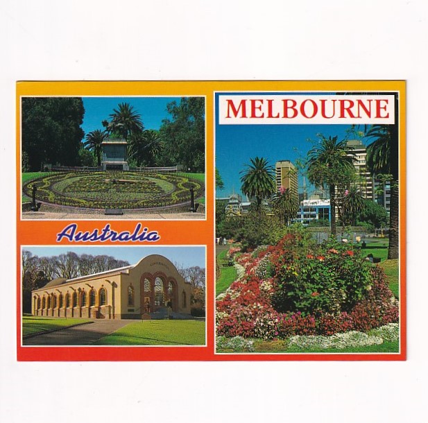 AUSTRALIA MELBOURNE WIDOKÓWKA A39954
