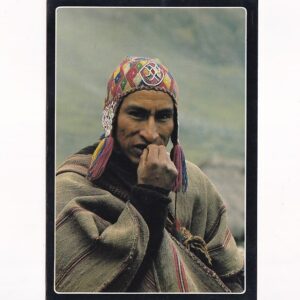 PERU MĘŻCZYZNA UN INDIO "Q'UERO" POCZTÓWKA A39978