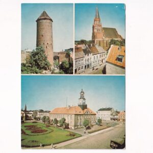 TRZEBIATÓW NAD REGĄ WOJEWÓDZTWO ZACHODNIOPOMORSKIE WIDOKÓWKA A40055