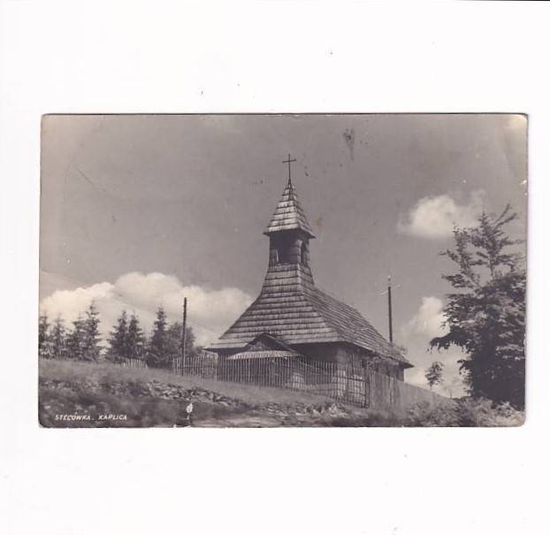 ISTEBNA STECÓWKA DREWNIANA KAPLICA ZDJĘCIE/WIDOKÓWKA A40085
