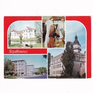 SZYDŁOWIEC ZAMEK RATUSZ WIDOKÓWKA A40088