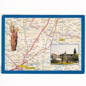 GIDLE SANKTUARIUM M.B.GIDELSKIEJ MAPKA WIDOKÓWKA A40099