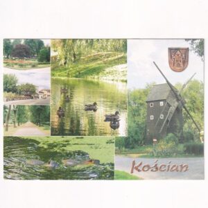KOŚCIAN WIATRAK "KOŹLAK" FRAGMENTY OKOLICY POCZTÓWKA A40163