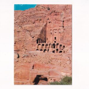 JORDANIA PETRA URN TOMB WIDOKÓWKA A40179