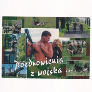 WOJSKO POLSKIE ĆWICZENIA POCZTÓWKA A40201