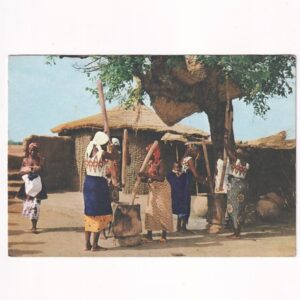 AFRYKA KOBIETY FOLKLOR POCZTÓWKA  A40207