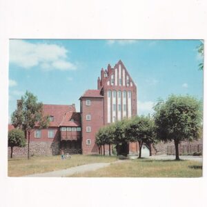 STRZELCE KRAJEŃSKIE FRAGMENT MURÓW OBRONNYCH WIDOKÓWKA A40233