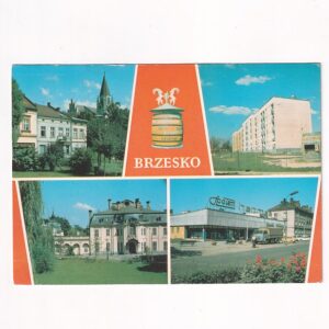 BRZESKO FRAGMENTY MIASTA LICEUM RYNEK ITP. WIDOKÓWKA A40234