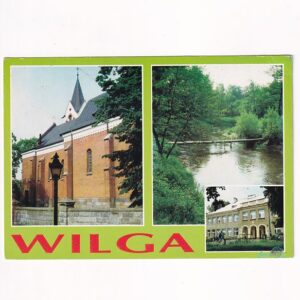 WILGA NEOGOTYCKI KOŚCIÓŁ PARAFIALNY WNIEBOWZIĘCIA NMP WIDOKÓWKA A40277