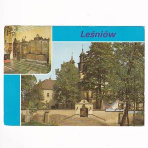 LEŚNIÓW KOŚCIÓŁ I KLASZTOR PAULINÓW WIDOKÓWKA A40292
