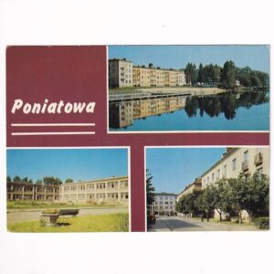 PONIATOWA FRAGMENTY MIASTA WIDOKÓWKA A40307