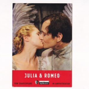 GWIAZDY KINA I TEATRU "ROMEO I JULIA" POCZTÓWKA A40330