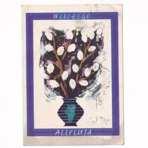 ADAM MŁODZIANOWSKI WESOŁYCH ŚWIĄT WIELKANOC POCZTÓWKA GRAF-4989