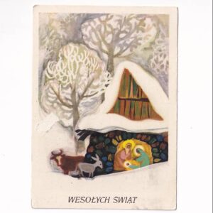 Z.FIJAŁKOWSKA WESOŁYCH ŚWIĄT B.N.POCZTÓWKA GRAF-5012