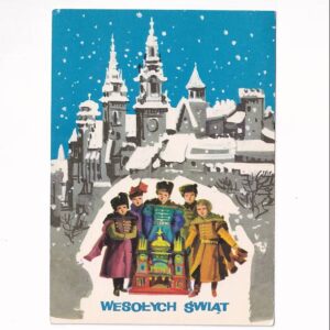 MARIA ORŁOWSKA-GABRYŚ WESOŁYCH ŚWIĄT B.N.POCZTÓWKA GRAF-5014
