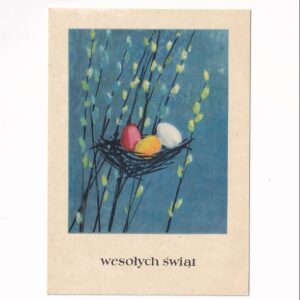 TOMASZ RUMIŃSKI WESOŁYCH ŚWIĄT WIELKANOC POCZTÓWKA GRAF-5025