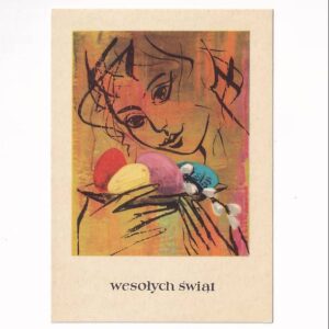 TOMASZ RUMIŃSKI WESOŁYCH ŚWIĄT WIELKANOC POCZTÓWKA GRAF-5028