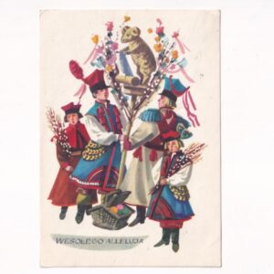 MARIA ORŁOWSKA-GABRYŚ WESOŁYCH ŚWIĄT WIELKANOC POCZTÓWKA GRAF-5062