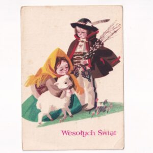 MARIA ORŁOWSKA-GABRYŚ WESOŁYCH ŚWIĄT WIELKANOC POCZTÓWKA GRAF-5064