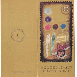 JÓZEF WILKOŃ SZCZĘŚLIWEGO NOWEGO ROKU KARNET/POCZTÓWKA GRAF-5086