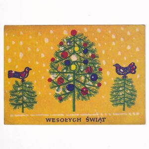 MARIAN STACHURSKI WESOŁYCH ŚWIĄT B.N.POCZTÓWKA GRAF-5106