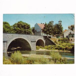 BARDO ŚLĄSKIE ZABYTKOWY MOST KAMIENNY WIDOKÓWKA A40446