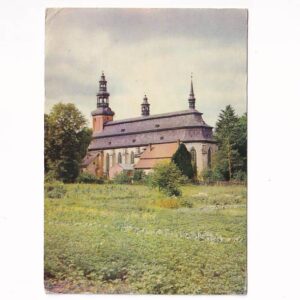 KARTUZY KOŚCIÓŁ POKLASZTORNY KARTUZÓW WIDOKÓWKA A40450