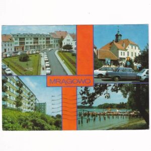 MRĄGOWO FRAGMENTY MIASTA 125p WIDOKÓWKA A40451