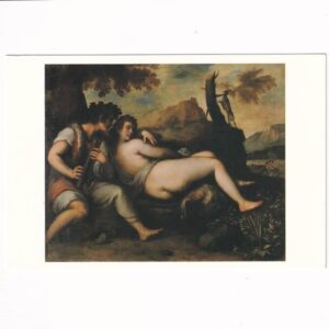 JACOPO NEGRETTI "DIONISO E ARIANNA" POCZTÓWKA A40456