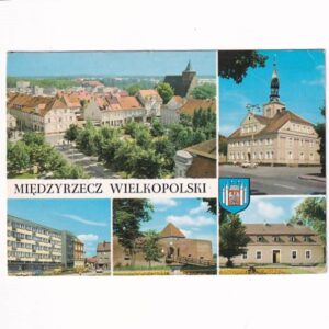 MIĘDZYRZECZ WIELKOPOLSKI  MESERITZ HERB WIDOKÓWKA A40475