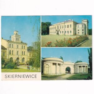 SKIERNIEWICE PAŁAC RATUSZ WIDOKÓWKA A40491