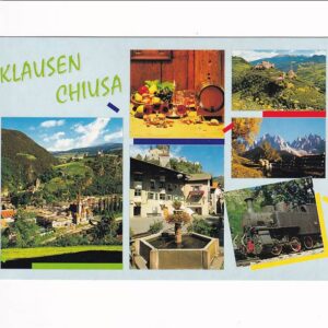 WŁOCHY KLAUSEN CHIUSA WIDOKÓWKA A40498