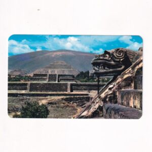 MEKSYK MEXICO TEOTIHUACAN PIERZASY WĄŻ WIDOKÓWKA A40633